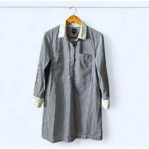 Gap Women’s Medium Fall 2024 Blue Stripe Dress